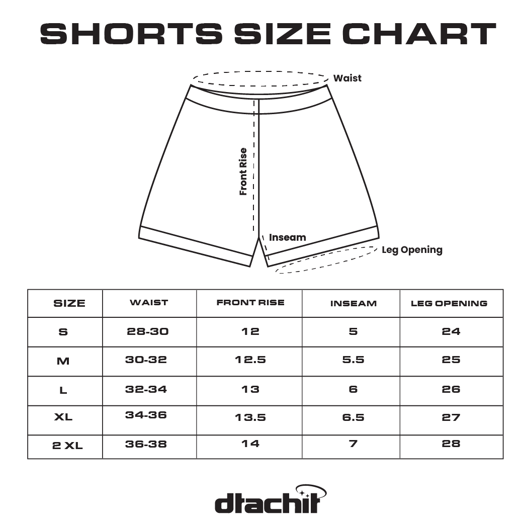 Dtachit White Star Basketball shorts